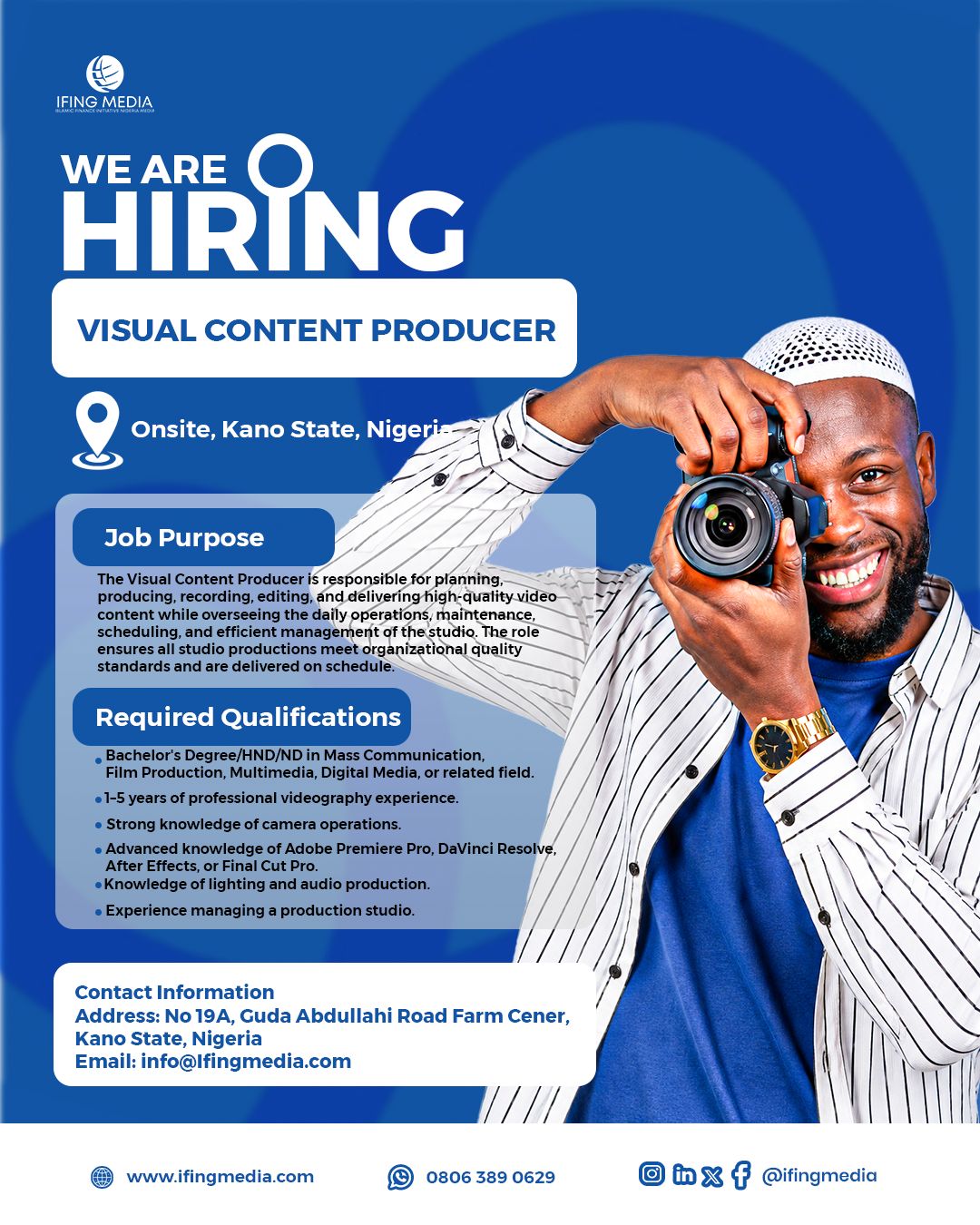 Visual Content Creator (Video Editor)