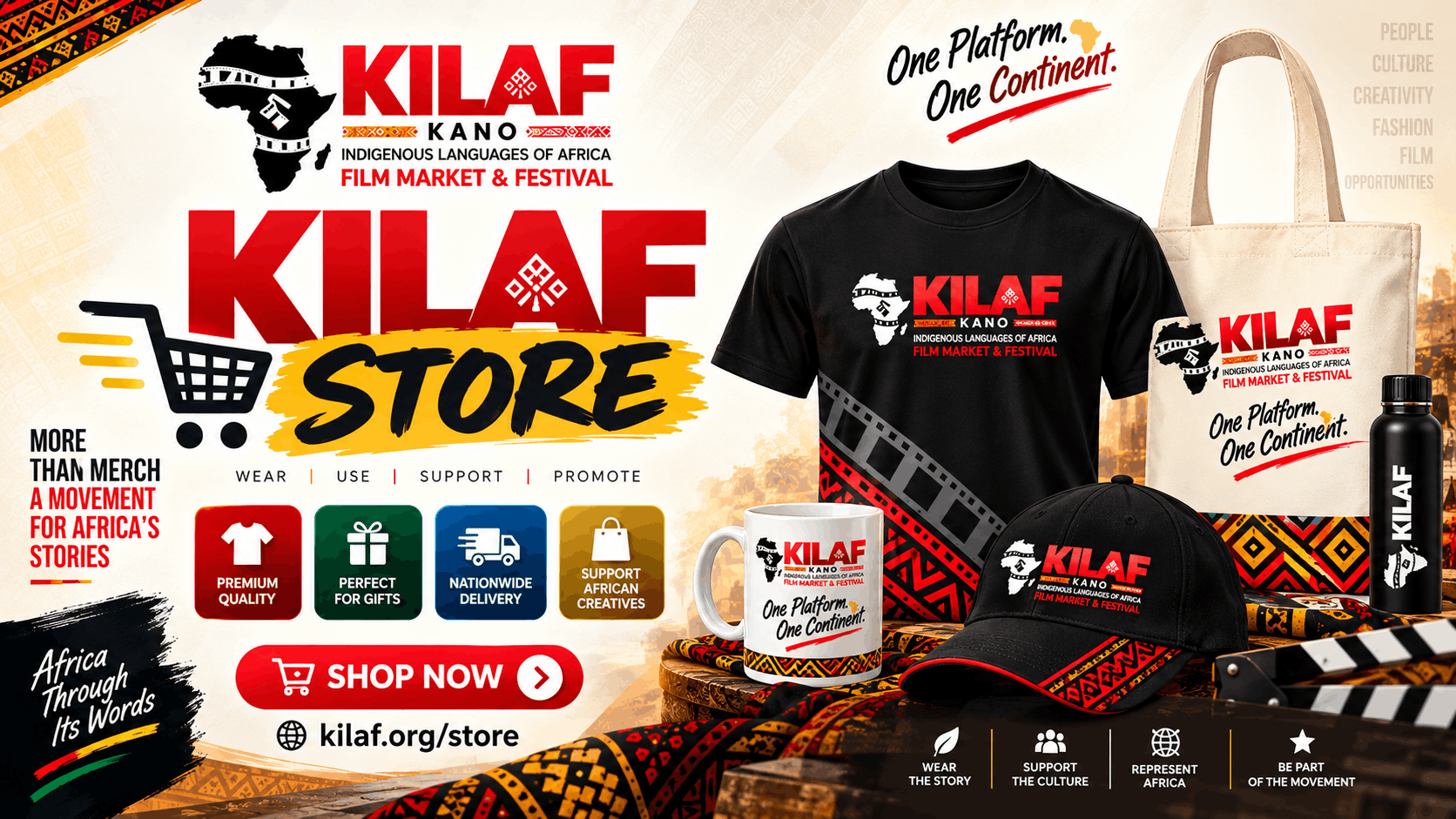 KILAF ’26 Store banner